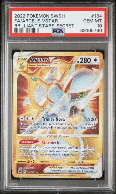 set registry start submission search tcg cards 2022 pokemon sword & shield brilliant stars fa / arceus vstar #184 cert #83165760 enter a cert number according to the psa database, the requested certification number is defined as the following: #83165760 2022 pokemon sword & shield brilliant stars #184 fa/arceus vstar brilliant stars secret set registry start submission search tcg cards 2022 pokemon sword & shield brilliant stars fa / arceus vstar #184 cert #83165760 enter a cert number according to the psa database, the requested certification number is defined as the following: #83165760 2022 pokemon sword & shield brilliant stars #184 fa/arceus vstar brilliant stars secret