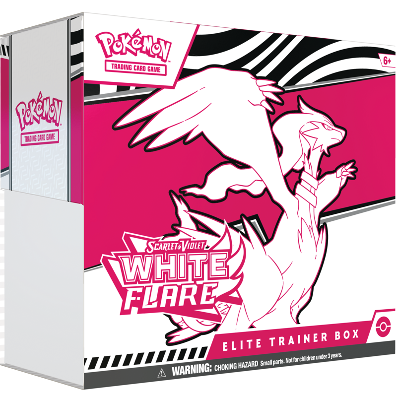 Home white flare etb pokemon tcg