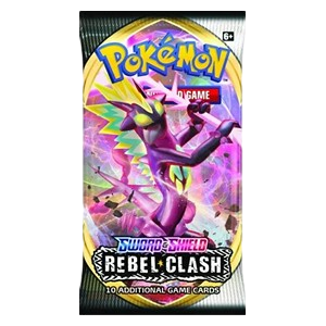 pokémon tcg – rebel clash booster pack pokémon tcg – rebel clash booster pack