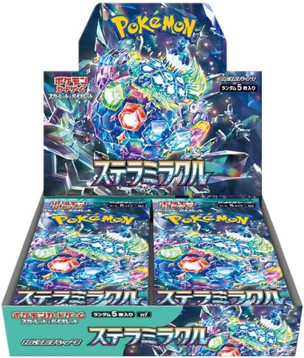 pokémon stella miracle booster box japans pokémon stella miracle booster box japans