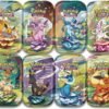 pokémon tcg – prismatic evolutions mini tin display (engels)