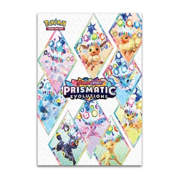 pokémon tcg – prismatic evolutions poster collection