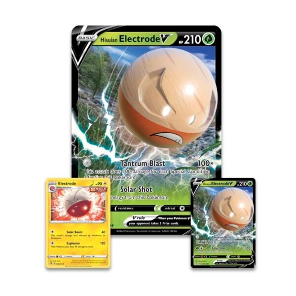 pokémon tcg – hisuian electrode v box (engels)