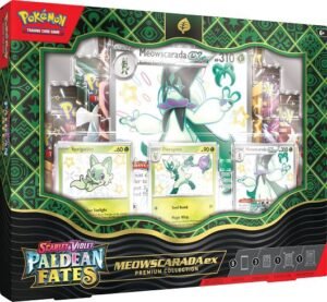 pokémon tcg – paldean fates: meowscarada ex premium collection pokémon tcg – paldean fates: meowscarada ex premium collection