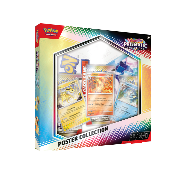 pokémon tcg – prismatic evolutions poster collection