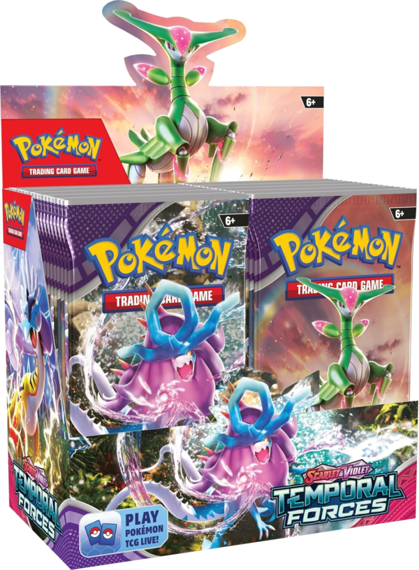 pokémon tcg – temporal forces booster box (engels) pokémon tcg – temporal forces booster box (engels)
