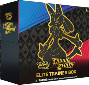 pokémon tcg – crown zenith elite trainer box (engels)