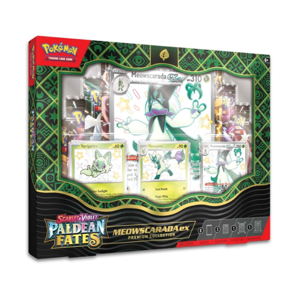pokémon tcg – paldean fates: meowscarada ex premium collection pokémon tcg – paldean fates: meowscarada ex premium collection