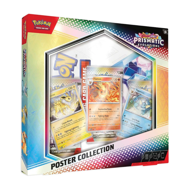 pokémon tcg – prismatic evolutions poster collection
