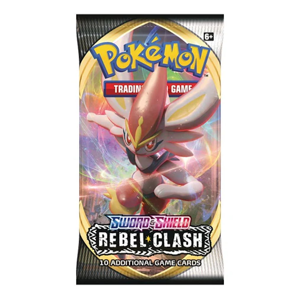 pokémon tcg – rebel clash booster pack