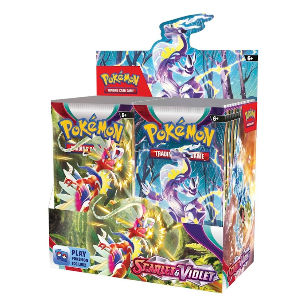 pokémon tcg – scarlet & violet booster box (engels) pokémon tcg – scarlet & violet booster box (engels)