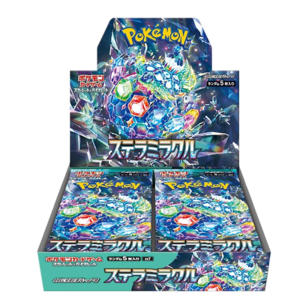 pokémon stellar miracle booster box japans pokémon stellar miracle booster box japans