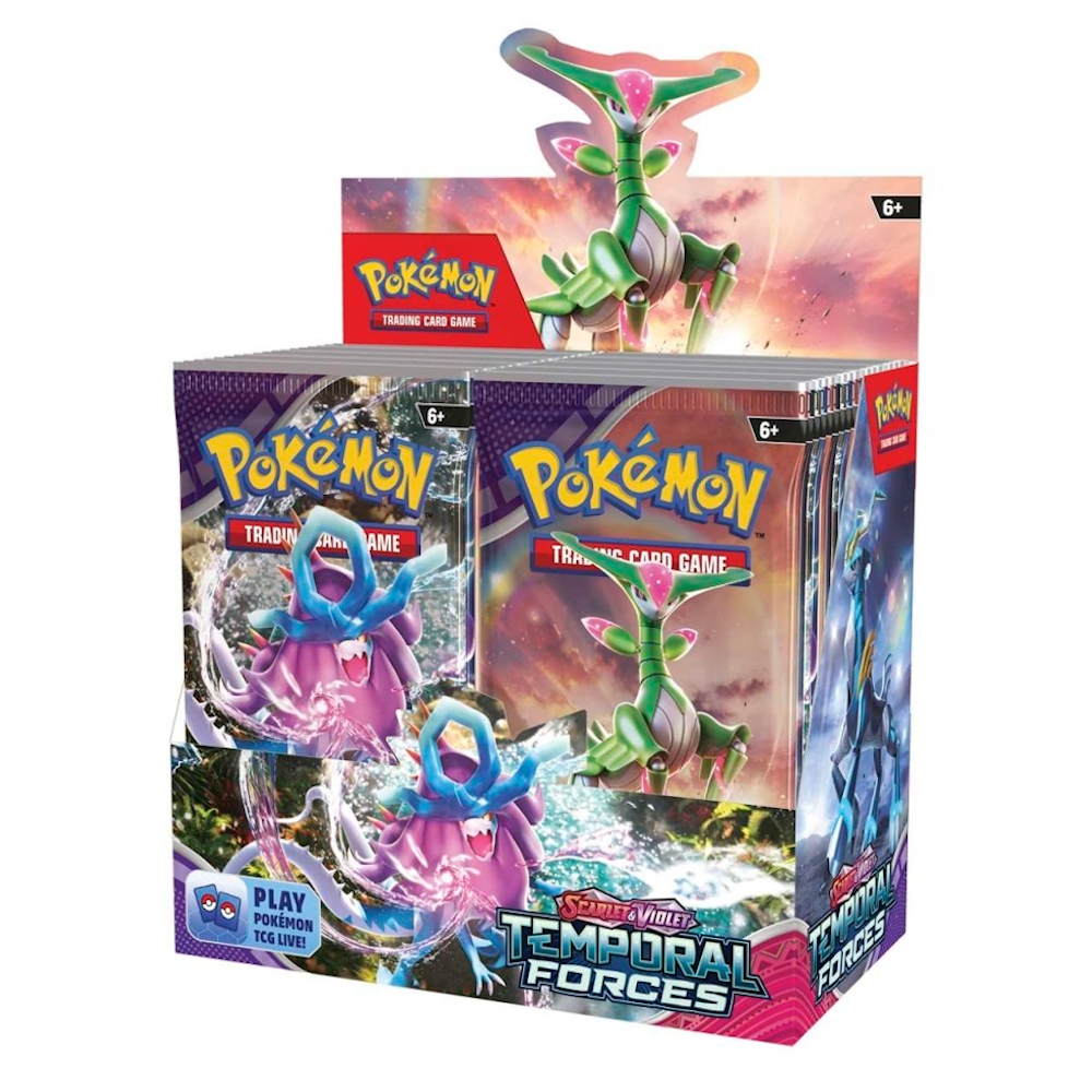 pokémon tcg – temporal forces booster box (engels)