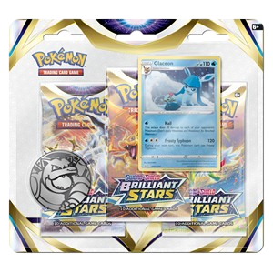 pokémon tcg – brilliant stars: leafeon 3 pack blister pokémon tcg – brilliant stars: leafeon 3 pack blister