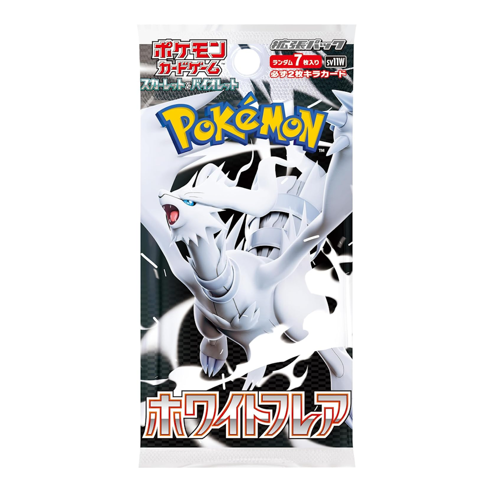 pokémon white flare japanse booster pack pokémon white flare japanse booster pack