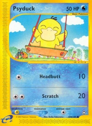 Psyduck #104 Pokemon Aquapolis