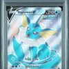 pokémon vaporeon v #172 evolving skies psa 10