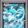 pokémon glaceon v #40 evolving skies psa 10