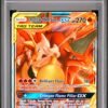 pokémon charizard & braixen gx #22 cosmic eclipse cec psa 9