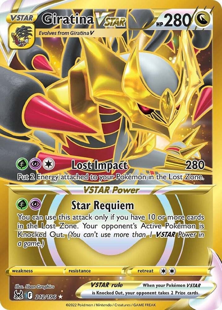 pokémon giratina vstar #212 lost origin lor nm pokémon giratina vstar #212 lost origin lor nm